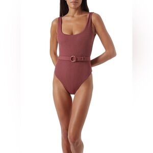 Melissa Odabash Rio Mocha Ridges One Piece Swimsuit 12